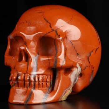 Skull Roter Jaspis